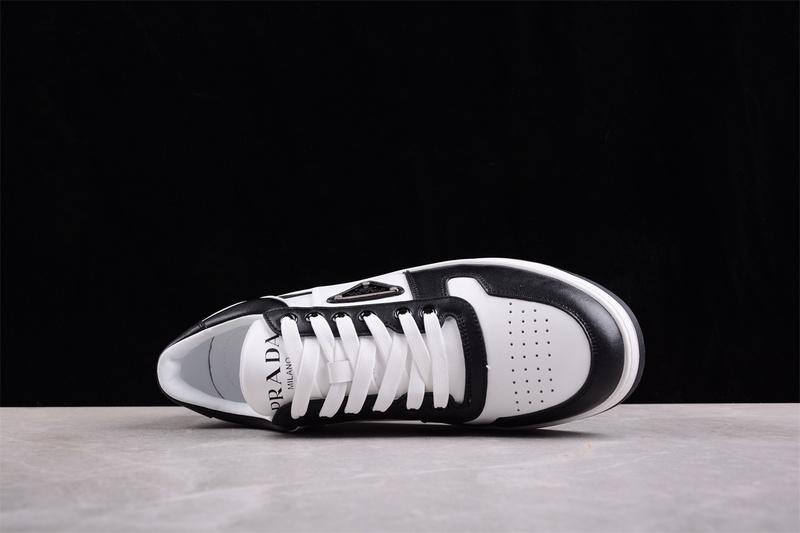 Prada Downtown Leather "White/Black" фото № 3