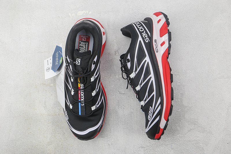 Salomon XT-6 Expanse "Black/Red/White" фото № 6