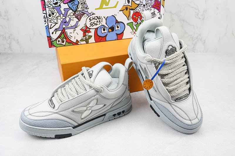 Louis Vuitton LV Skate Sneaker Low "Grey" фото № 7