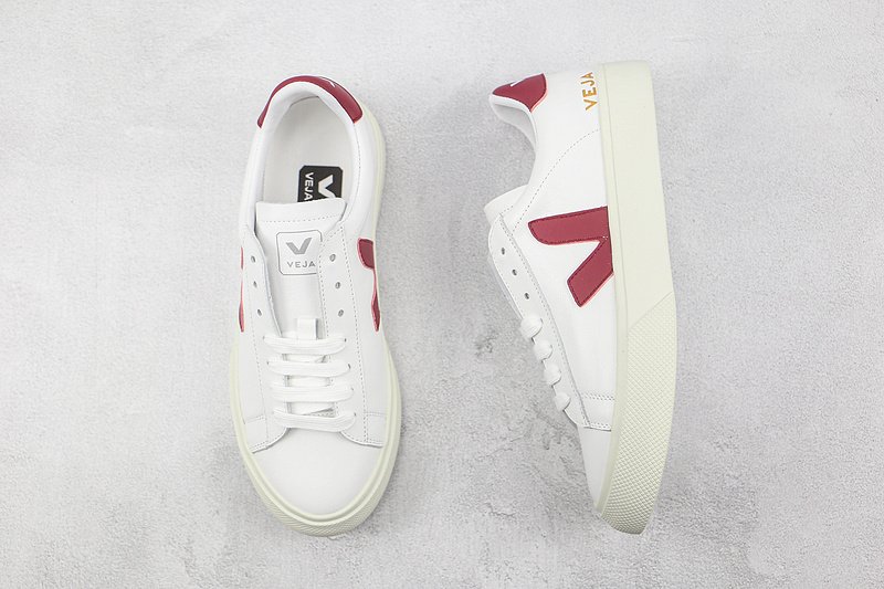 Veja Campo Chromefree "White/Vinous" фото № 6