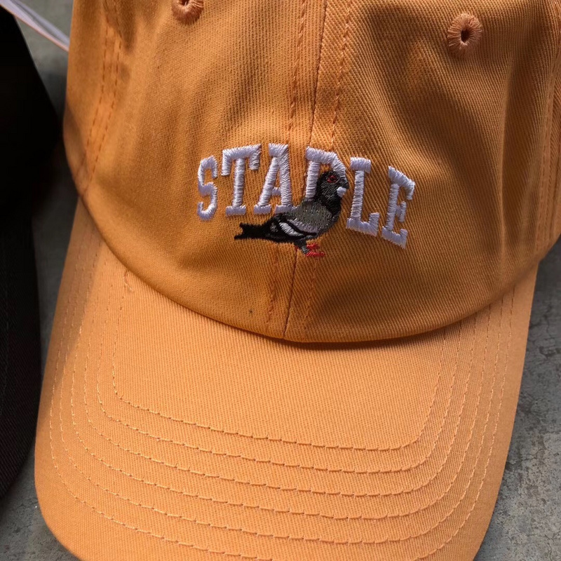 Бейсболка Staple The Pigeon Logo "Orange" фото № 2