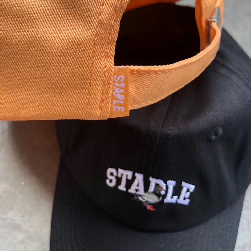 Бейсболка Staple The Pigeon Logo "Orange" фото № 3