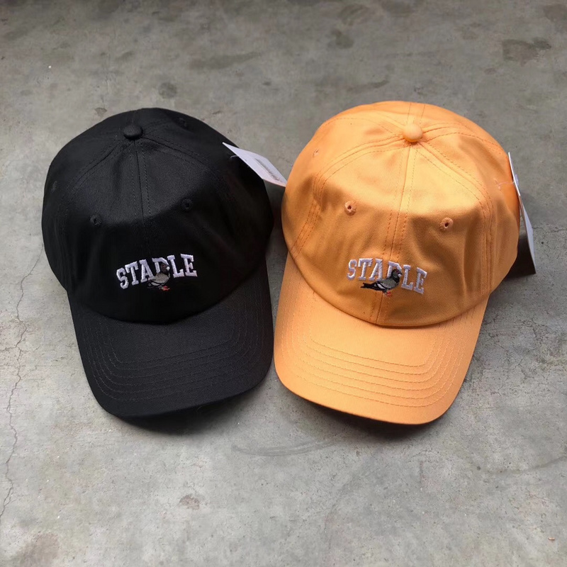 Бейсболка Staple The Pigeon Logo "Orange" фото № 4