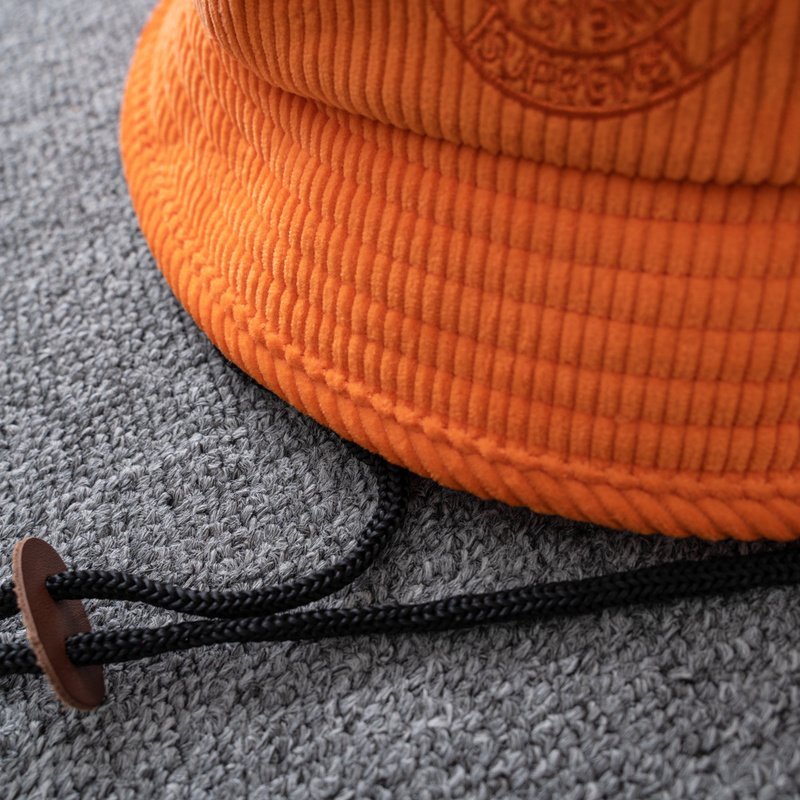 Панамка Stone Island X Supreme With Logo "Orange" фото № 2