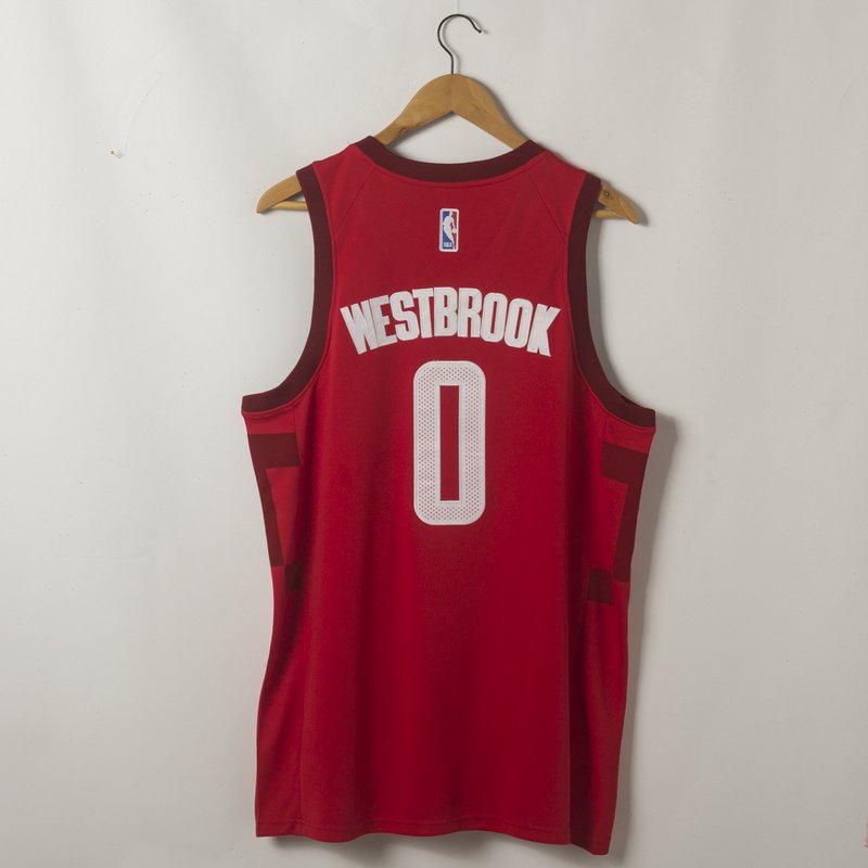 Баскетбольная Джерси Nike X NBA Houston Rockets №0 Russell Westbrook "Red" фото № 5