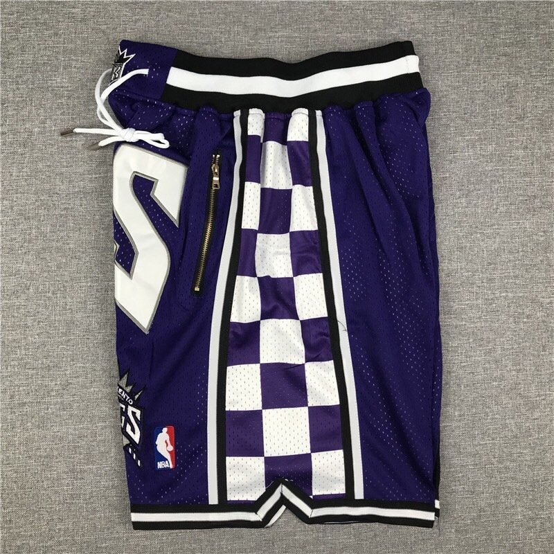 Баскетбольные Шорты Just Don Sacramento Kings "Blue" фото № 3