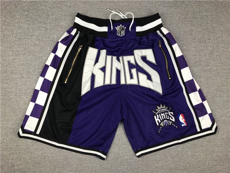 Баскетбольные Шорты Just Don Sacramento Kings "Blue" фото № 6