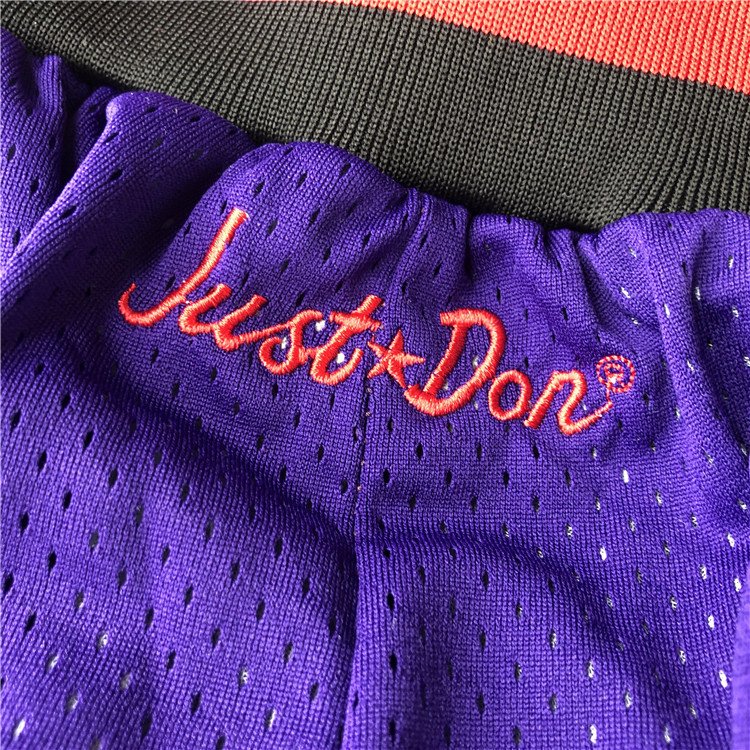 Баскетбольные Шорты Just Don Toronto Raptors "Violet" фото № 6
