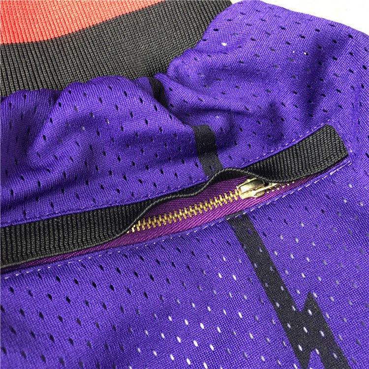 Баскетбольные Шорты Just Don Toronto Raptors "Violet" фото № 7