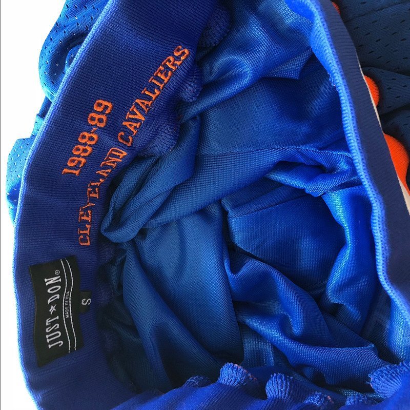 Баскетбольные Шорты Just Don Cleveland Cavaliers "Blue" фото № 8