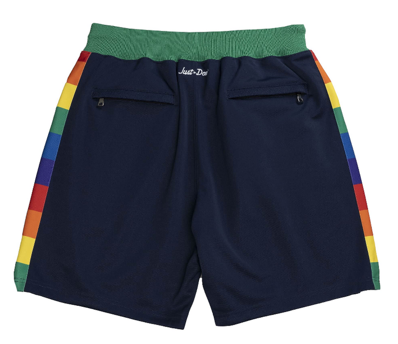 Баскетбольные Шорты Just Don Denver Nuggets "Blue" фото № 2