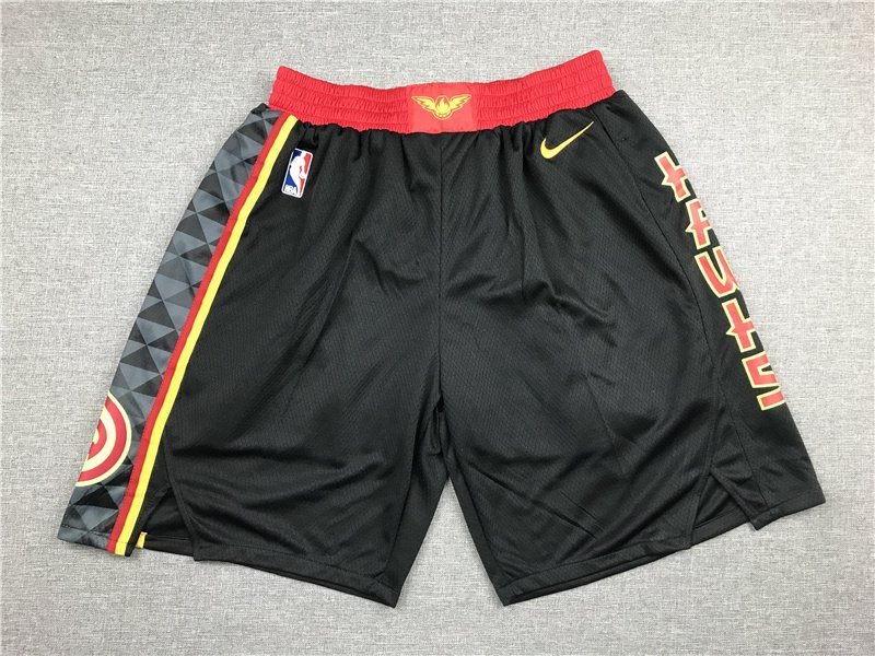 Баскетбольные Шорты Nike Atlanta Hawks 19-20 "Black" фото № 3