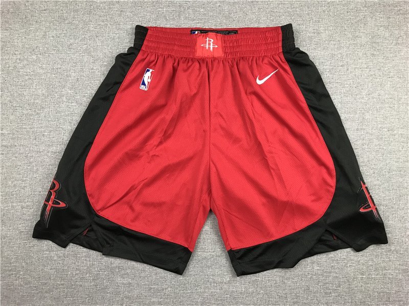 Баскетбольные Шорты Nike Houston Rockets 19-20 With Logo "Red" фото № 4