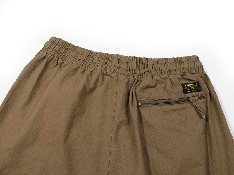 Джоггеры Carhartt Elastic Waistband And Patch Pockets "Brown" фото № 4