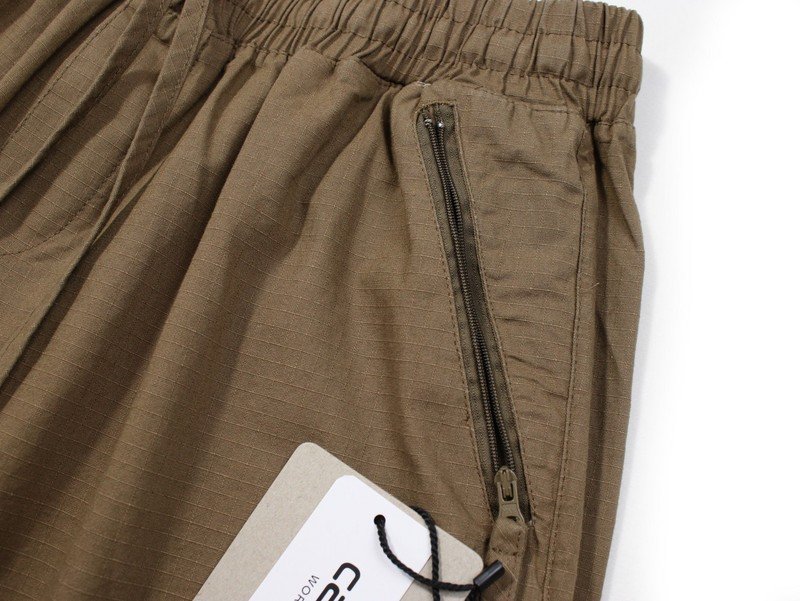 Джоггеры Carhartt Elastic Waistband And Patch Pockets "Brown" фото № 5