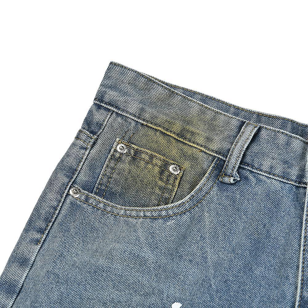Джинсы Gallery Dept. LA Flare Cross Patch "Blue" фото № 5