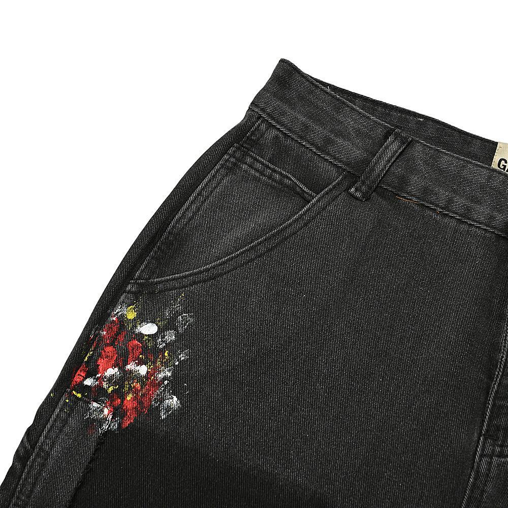 Джинсы Gallery Dept. LA Flare Cross Patch "Black" фото № 5