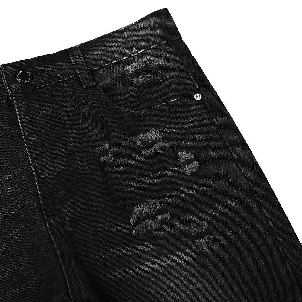 Джинсы Gallery Dept. LA Flare Raw Hem "Black" фото № 4