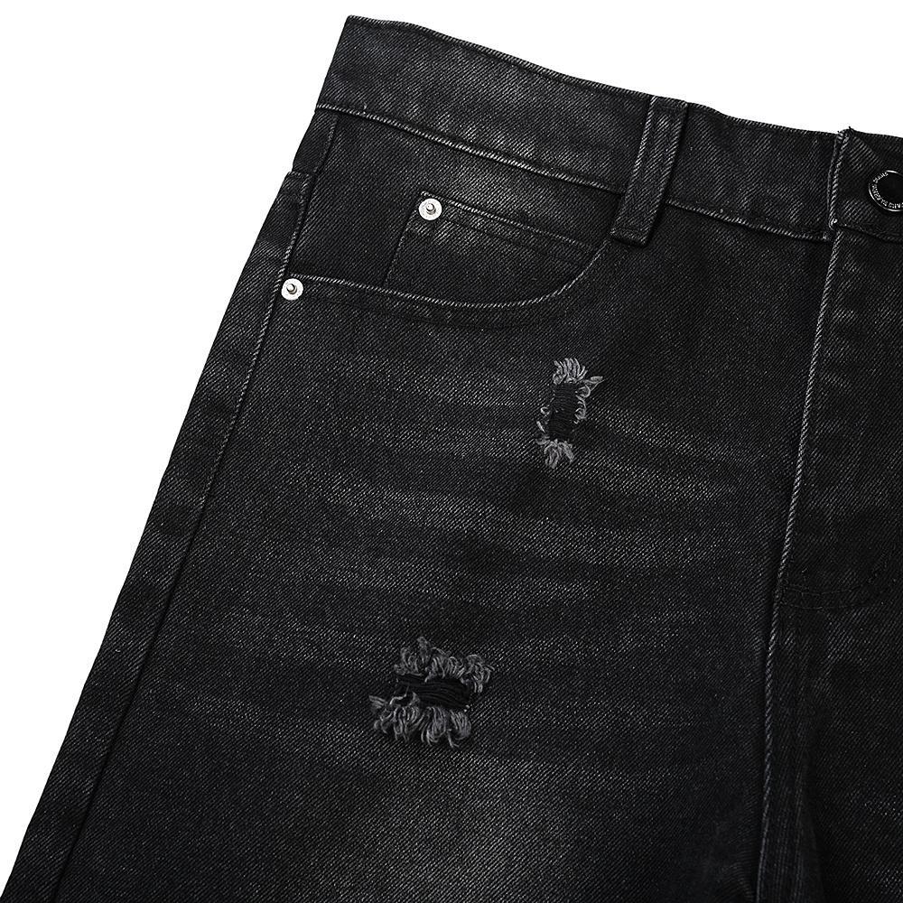 Джинсы Gallery Dept. LA Flare Raw Hem "Black" фото № 5