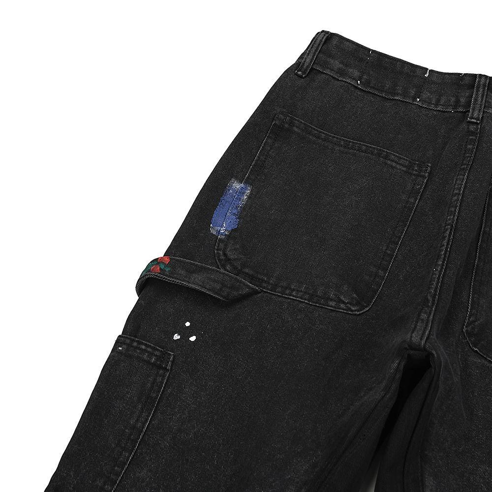 Джинсы Gallery Dept. LA Flare Distressed "Black" фото № 3
