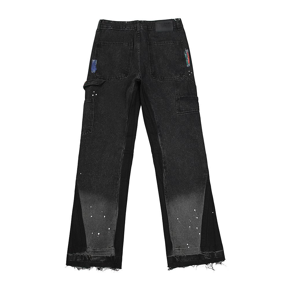 Джинсы Gallery Dept. LA Flare Distressed "Black" фото № 2