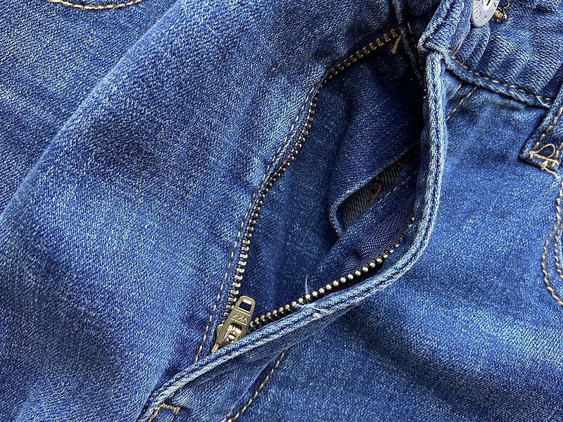 Джинсы Stone Island With Patch On Pocket - Logo "Blue" фото № 3