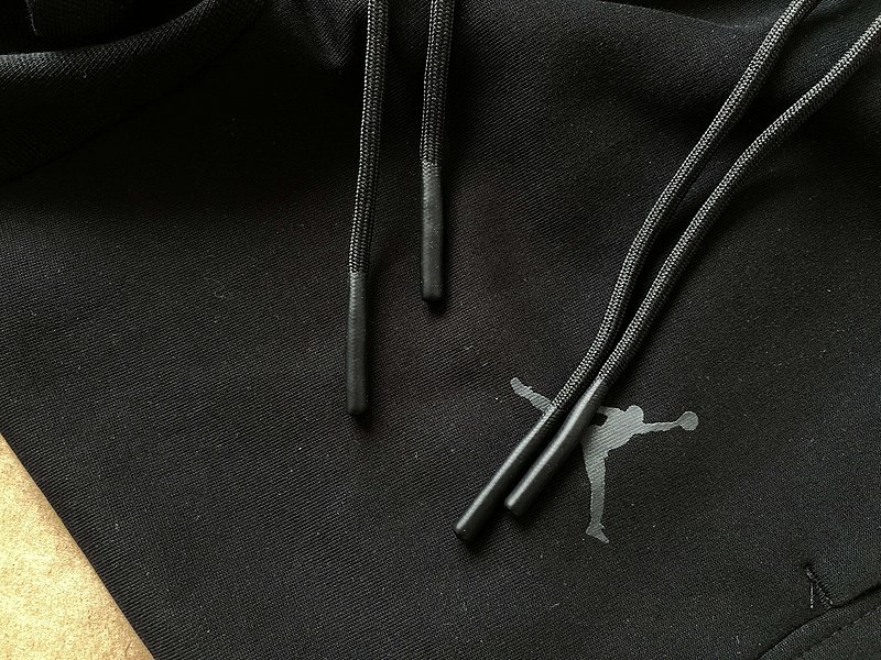 Штаны Air Jordan Sports Elastic Band Logo "Black" фото № 3