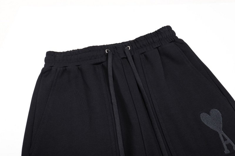 Штаны Amiri Letter And Heart - Logo "Black" фото № 5