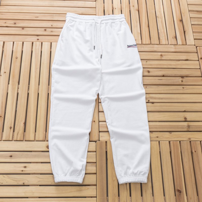 Штаны Balenciaga Wavy Lines "White" фото № 4