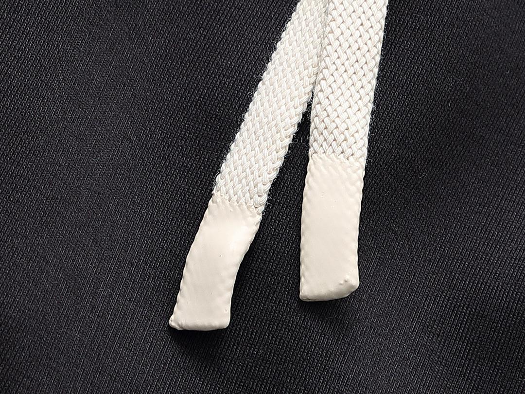 Штаны Burberry Frontside Volumetric Letter B And Rectangle "Black" фото № 7