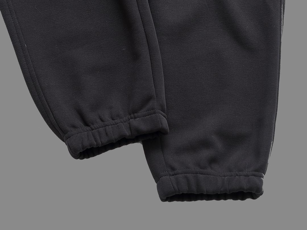 Штаны Burberry Frontside Volumetric Letter B And Rectangle "Black" фото № 6