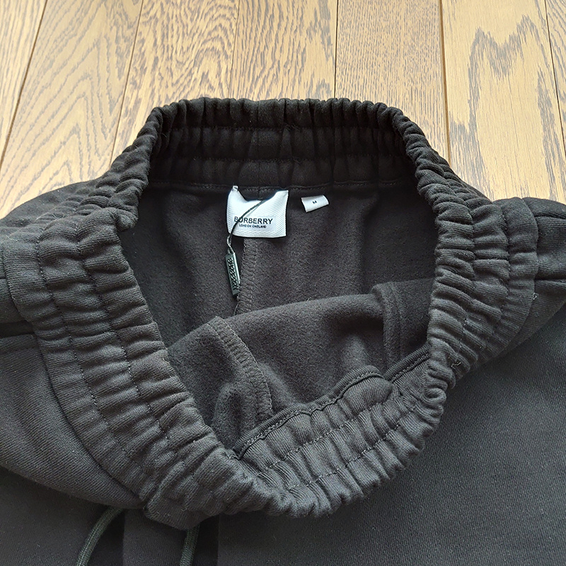 Штаны Burberry Basic "Black" фото № 9