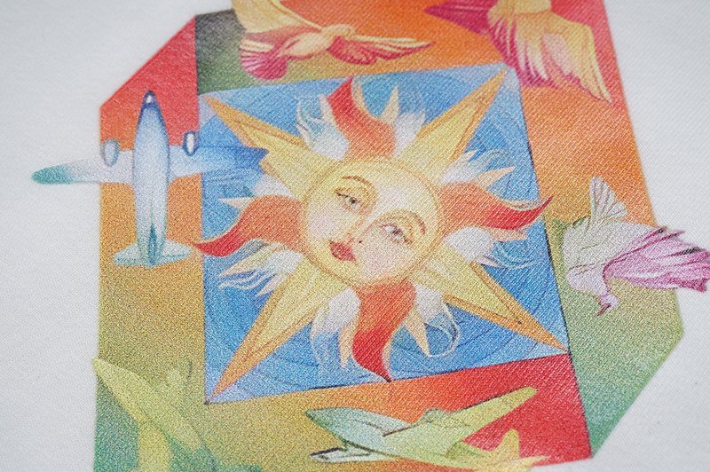 Штаны Casablanca Sun Journey "White" фото № 5