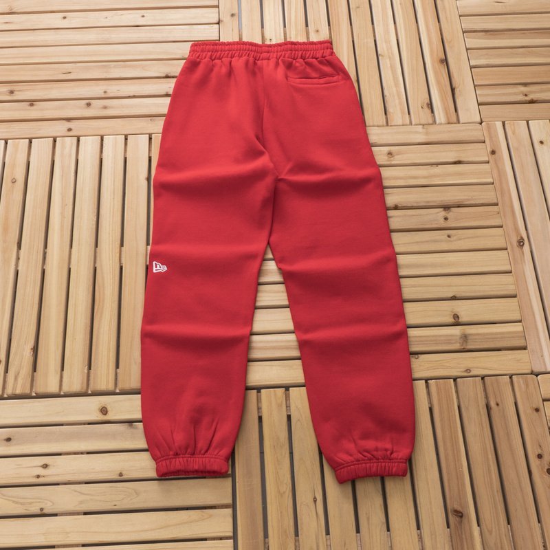 Штаны Eric Emanuel Big Printed Words "Red" фото № 2