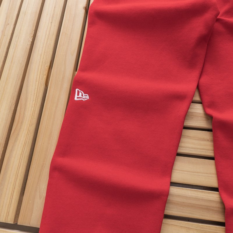 Штаны Eric Emanuel Big Printed Words "Red" фото № 5