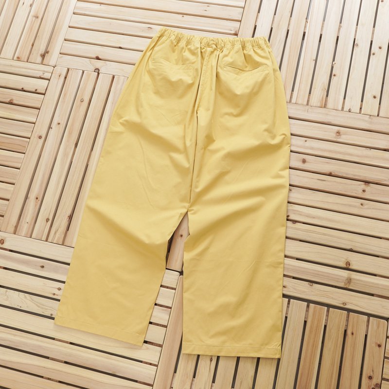 Штаны Fear Of God With Black Patch "Yellow" фото № 2