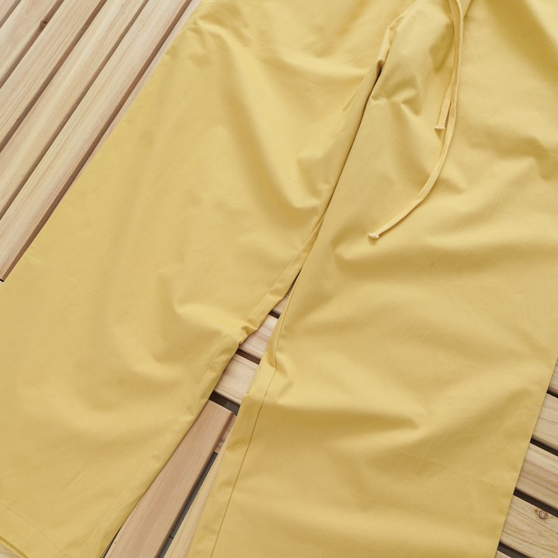 Штаны Fear Of God With Black Patch "Yellow" фото № 6