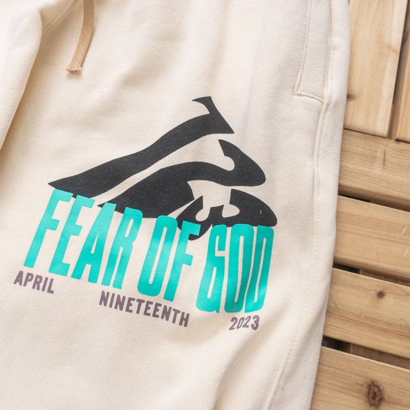 Штаны Fear Of God April Nineteen 2023 "Beige" фото № 6