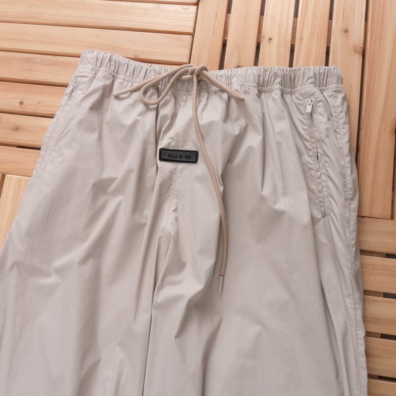 Штаны Fear Of God Pockets With Zippers And Bottom Elastic Bands "Gray" фото № 6