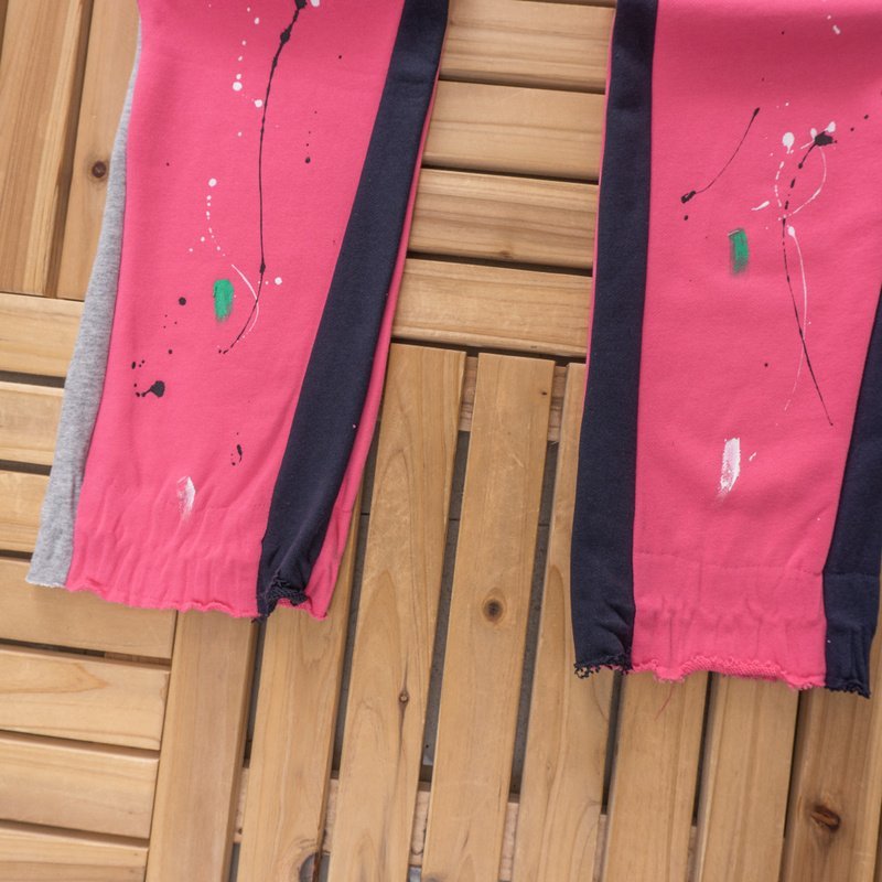 Штаны Gallery Dept Multicolor Spots "Pink" фото № 3