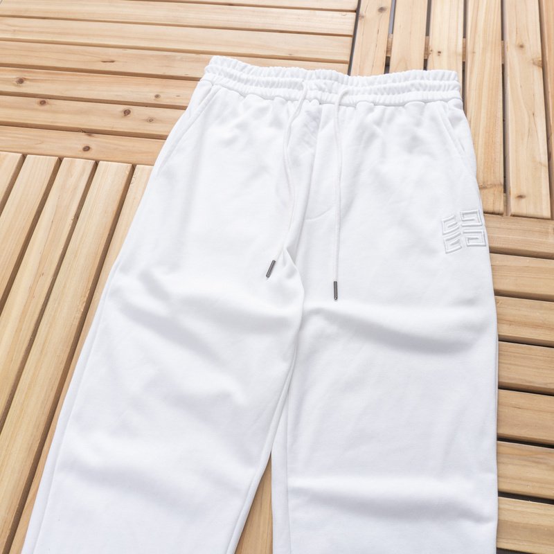 Штаны Givenchy Back One Pocket "White" фото № 8