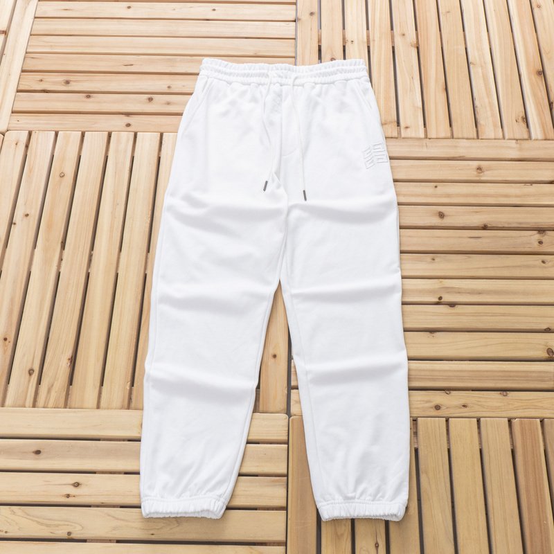 Штаны Givenchy Back One Pocket "White" фото № 9