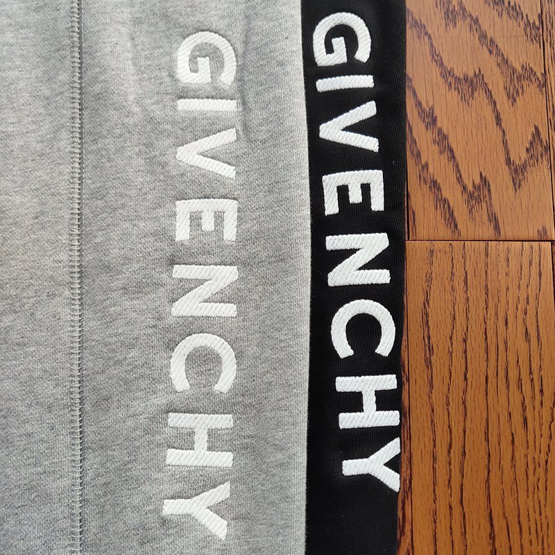 Штаны Givenchy Cotton With Logo "Black" фото № 4
