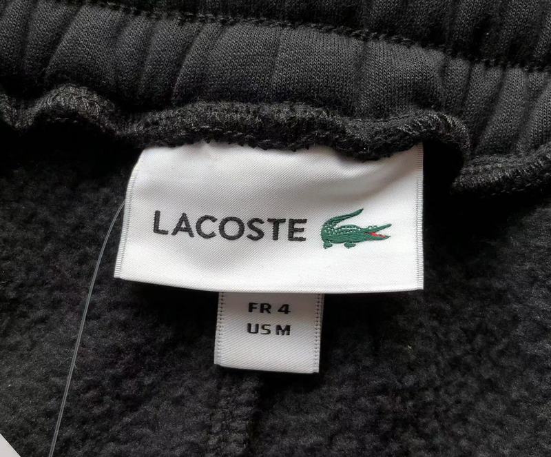 Спортивные штаны Lacoste Plain With Small Front Logo "Black" фото № 6