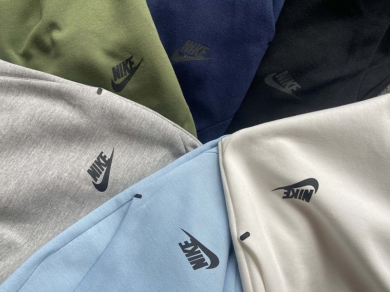 Штаны Nike With Black Small Logo "Gray" фото № 4