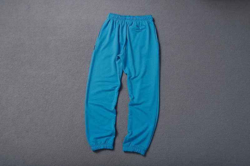 Штаны Palm Angels With Branded Ties And Logo On The Front "Blue" фото № 3