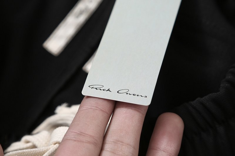 Штаны Rick Owens With The Number 22 "Black" фото № 8