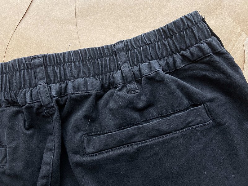 Штаны Stone Island ZIP Pocket "Black" фото № 3