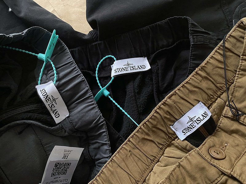 Штаны Stone Island Tapered With Big Pockets "Brown" фото № 2