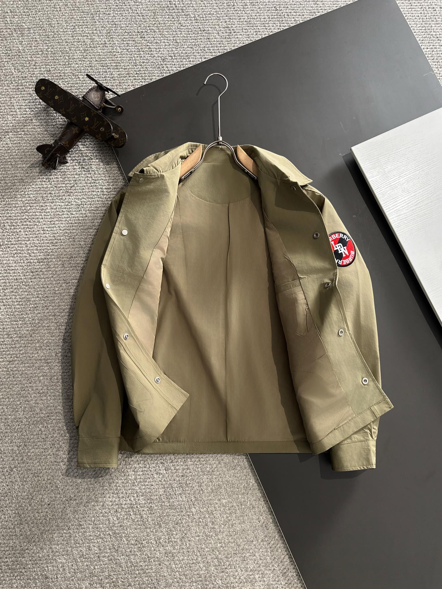 Бомбер Burberry Frontside Print LDN Burberry "Beige" фото № 7